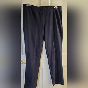 Eileen Fisher Navy pants 28½ inseam sz L